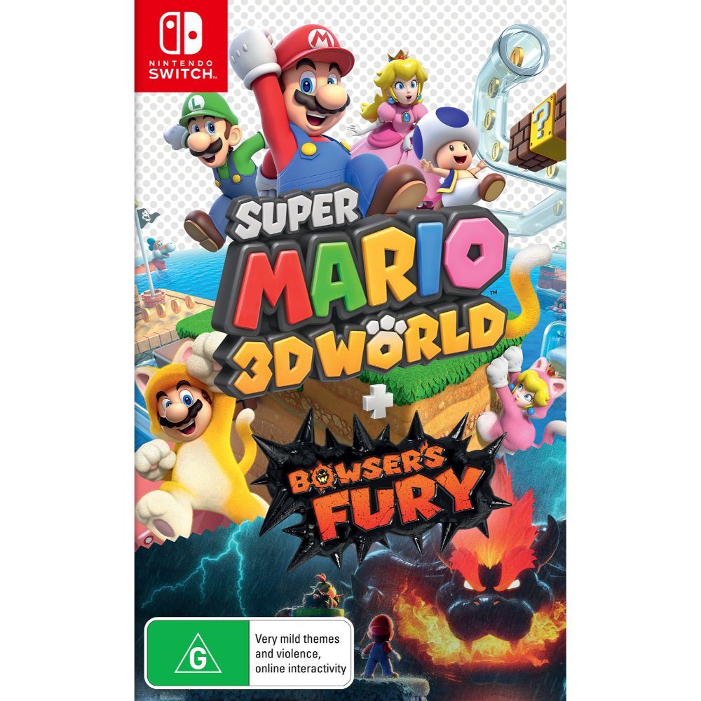 Super Mario 3D World Bowsers Fury Nintendo Switch (SEALED)