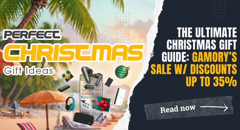 The Ultimate Christmas Gift Guide: Gamory’s Sale with Discounts up to 35%