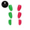 Skull & Co. Grip Set for GripCase Crystal ONLY - Neon Pink and Green