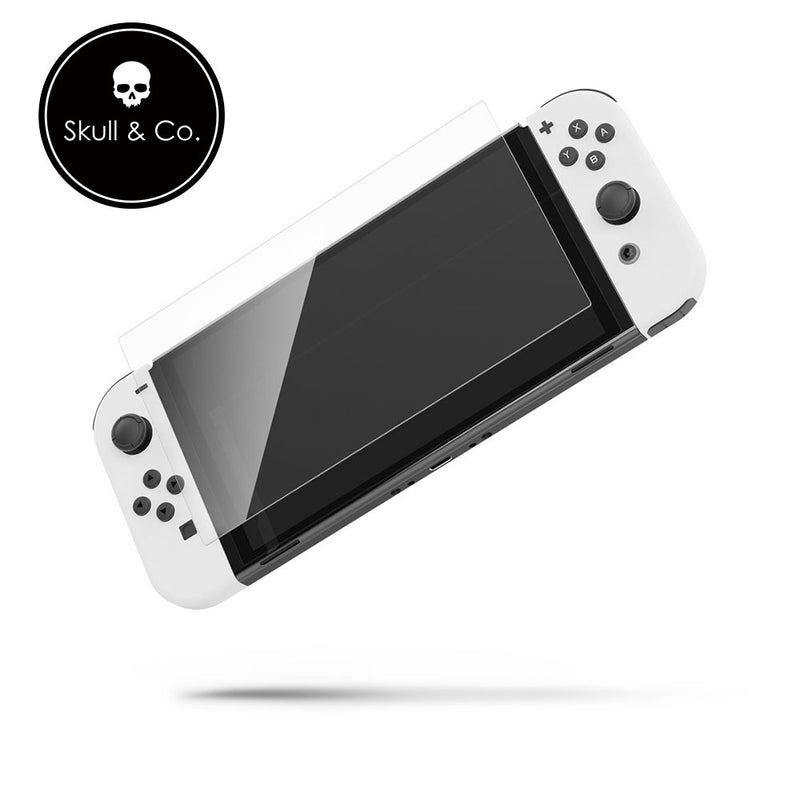 Skull & Co Tempered Screen Protector for Nintendo Switch OLED (2 Pack)
