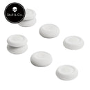 Skull & Co. Thumb Grip Set for Pro Controller/PS4/PS5 Controller- White (TG005-WT)