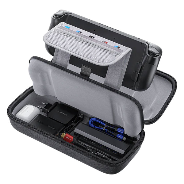 JSAUX Protective Hard Shell Carrying Case Built-in Charger & Docking Station