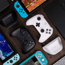 8Bitdo Ultimate Bluetooth Controller with Charging Dock, Wireless Pro Controller with Hall Effect Sensing Joystick, Compatible with Switch, Windows, and Steam Deck (White)