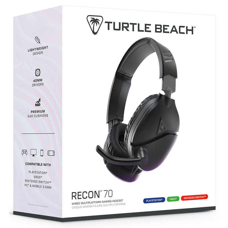 Turtle Beach Recon 70 Headset - Multiplatform – Black