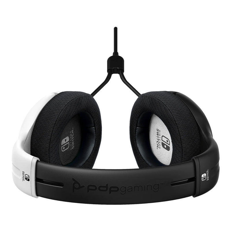 PDP Switch LVL 40 Wired Headset Black White