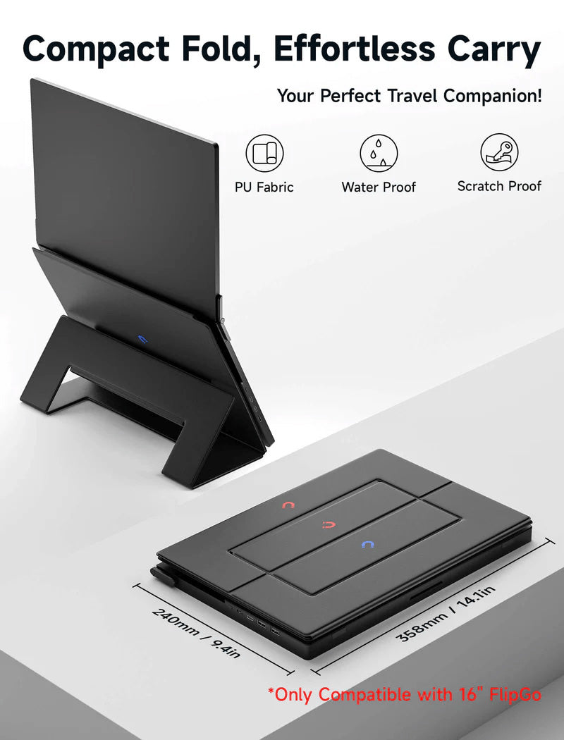 JSAUX FlipGo Flex Folio for 16 inch