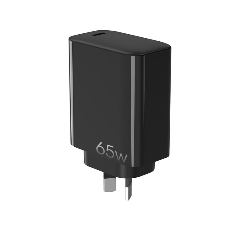 65W GaN USB-C Wall Charger Power Delivery PD PPS Power Supply Fast Charging Adapter