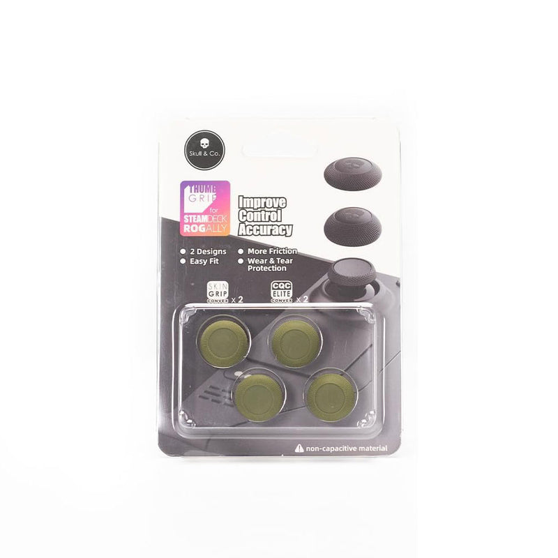 Skull & Co. Convex Thumb Grip for Steam Deck - OD Green