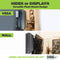 HIDEit X1X Xbox One X Vertical Wall Mount Bracket (Black) - Ultimate Controller Bundle
