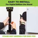 SECONDS-HIDEit PS5 Wall Mount for PlayStation 5 & PlayStation 5 Digital Edition