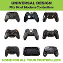 HIDEit Uni-MW | Adjustable Xbox 360 + Xbox One + Xbox One Slim Wall Mount (Black) - Dual Controller Bundle